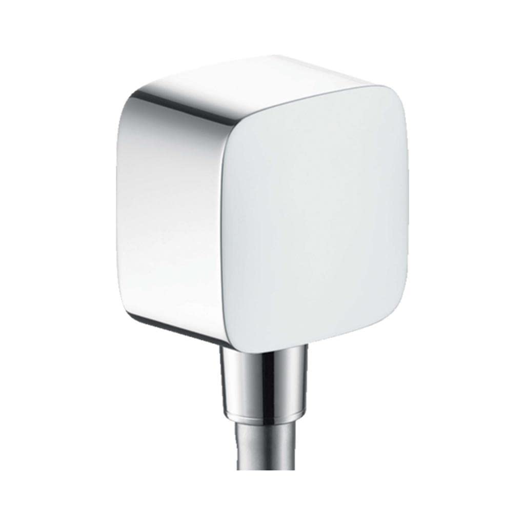 Hansgrohe HG FixFit E Wall Outlet DN15 Chrome NRV - High-Quality Bathroom & Kitchen Faucet Accessory for Modern Homes