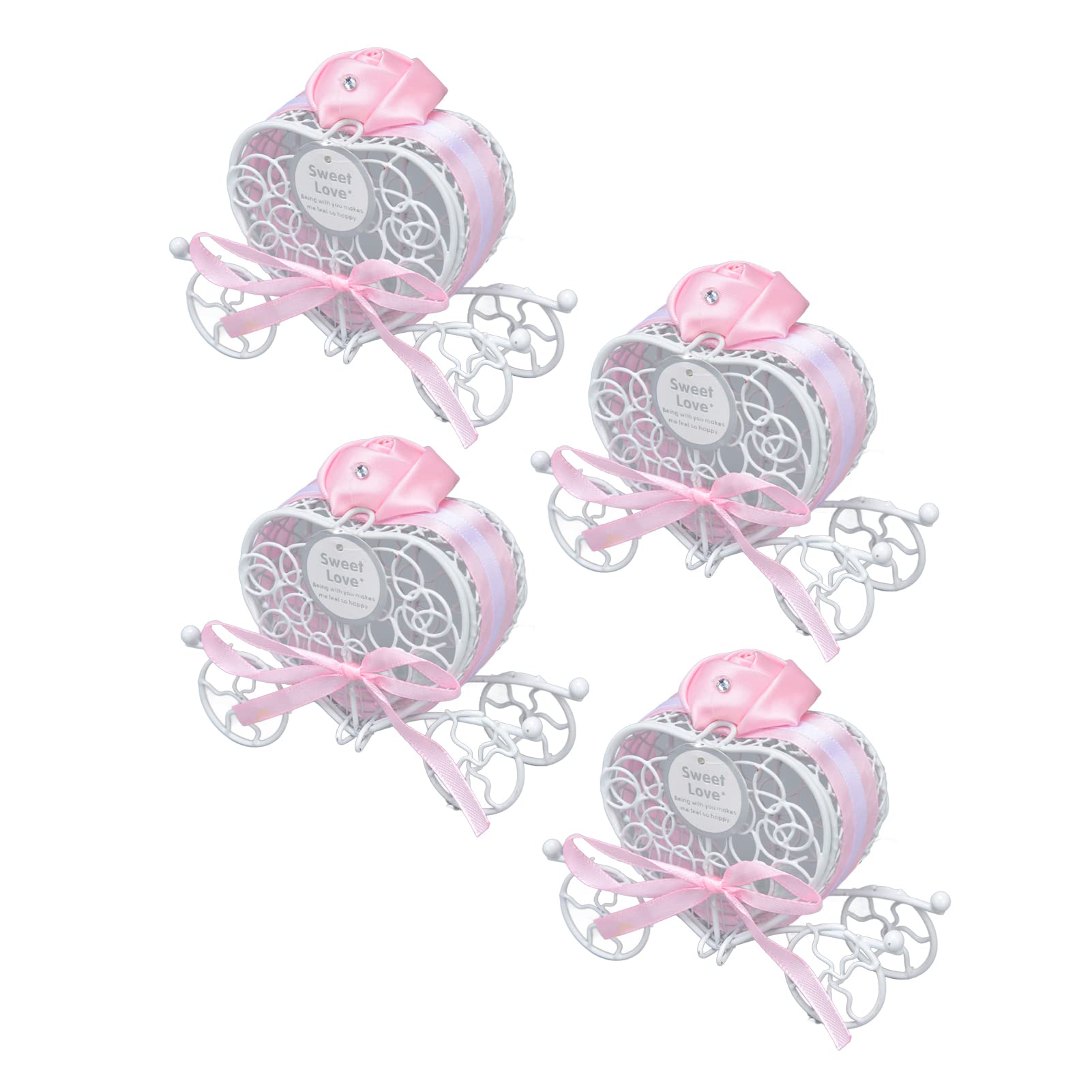 Romantic Heart Tin Box - Pink Gift for Party & Festival Gifts