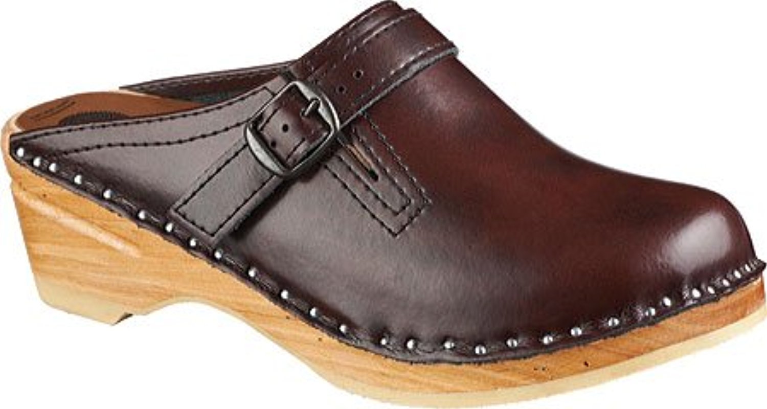 Troentorp Women's Raphael Original Sole Clogs with Cooling Towel - Comfortable Swedish Wooden Shoes for Women, Perfect for Spa, Beach & Summer Relaxation