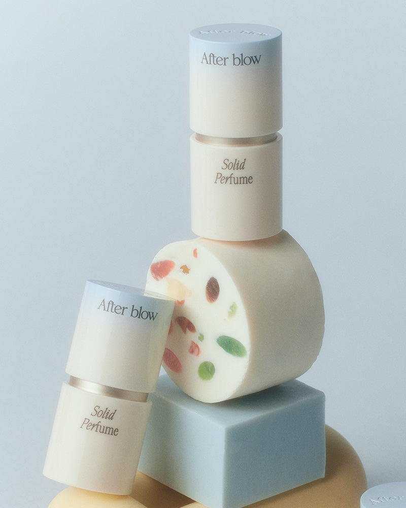 Afterblow Solid Perfume #03 Sugar Floral - Long Lasting Fragrance for Women, Natural Essential Oil Scent, Portable Perfume Stick for Travel, Date Night & Everyday Wear