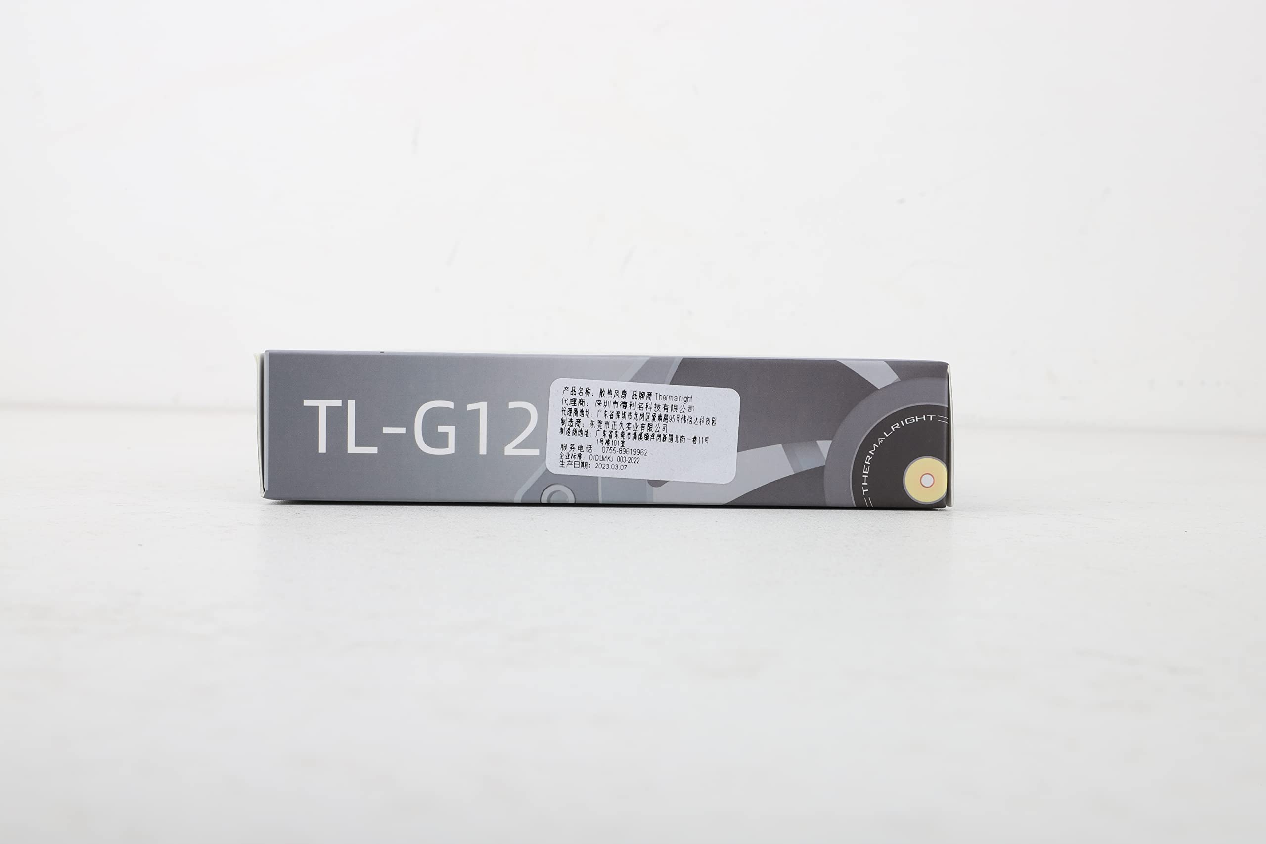 Thermalright TL-G12 120mm PWM CPU Cooler Fan - Ultra Quiet 4-Pin Hydraulic Bearing PC Case Fan, 1500 RPM - Perfect for Gaming PCs, Workstations & High-Performance Cooling Systems