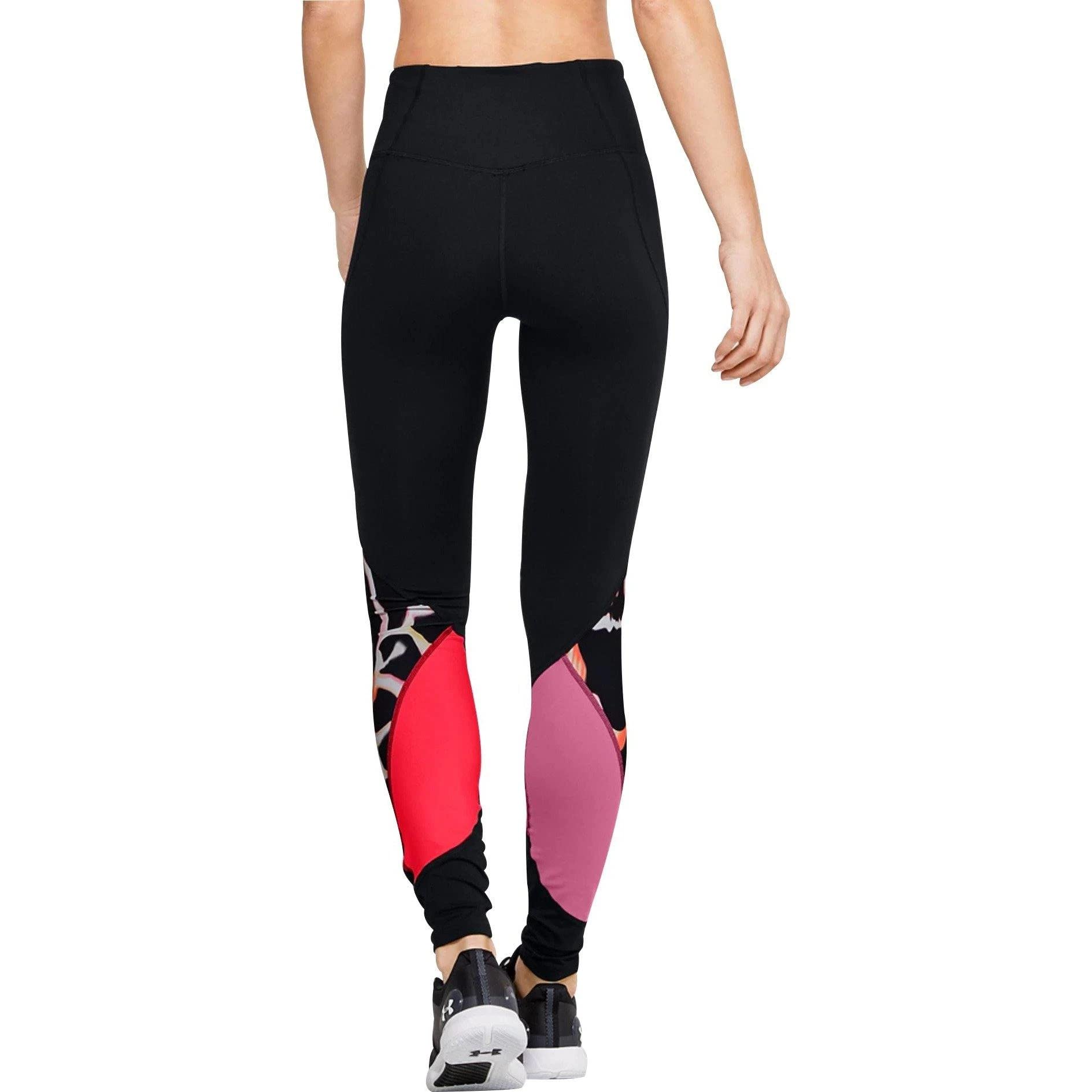 Under Armour Women's Rush Wild Legging - High-Performance Workout Leggings for Running, Yoga & Gym | Moisture-Wicking & Breathable Activewear