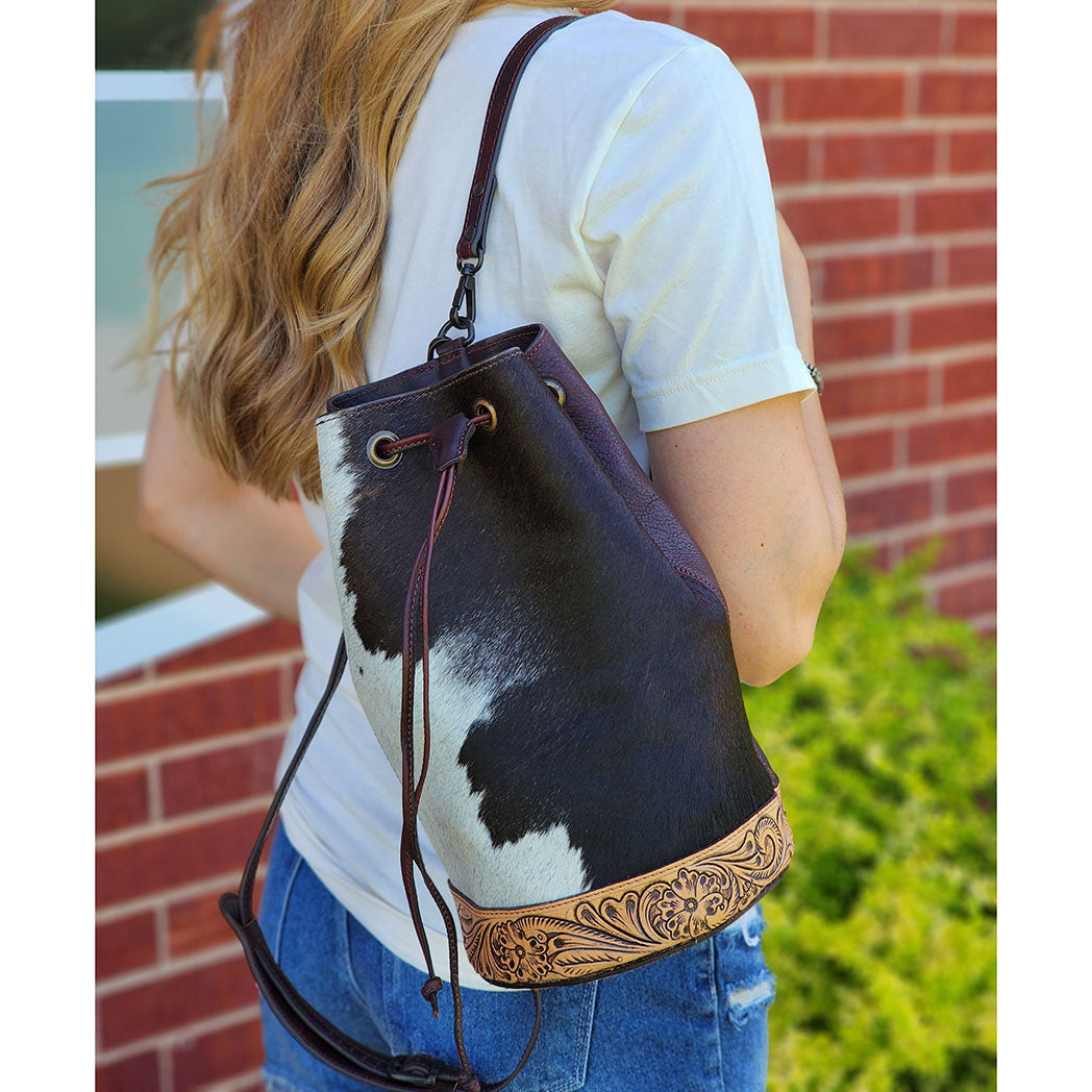 American Darling Drawstring Backpack - Lightweight & Stylish School Bag for Women & Teens | Perfect for Gym, Travel & Everyday Use
