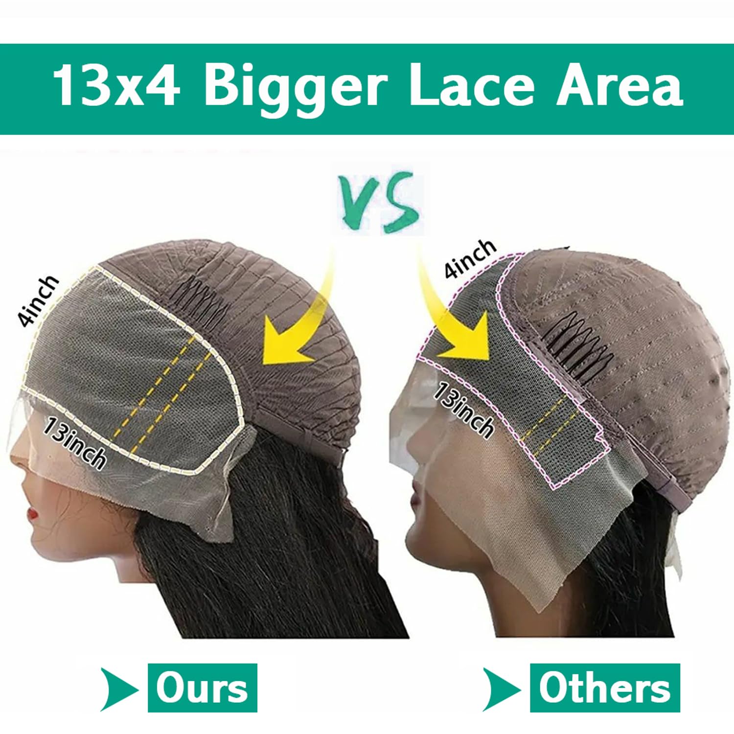 28 Inch Long Body Wave Human Hair Lace Front Wig - Pre Plucked Natural Black 13x4 HD Lace Ear to Ear Frontal Wig for Black Women - Easy to Style & Comfortable - Perfect for Daily Wear, Parties & Special Occasions
