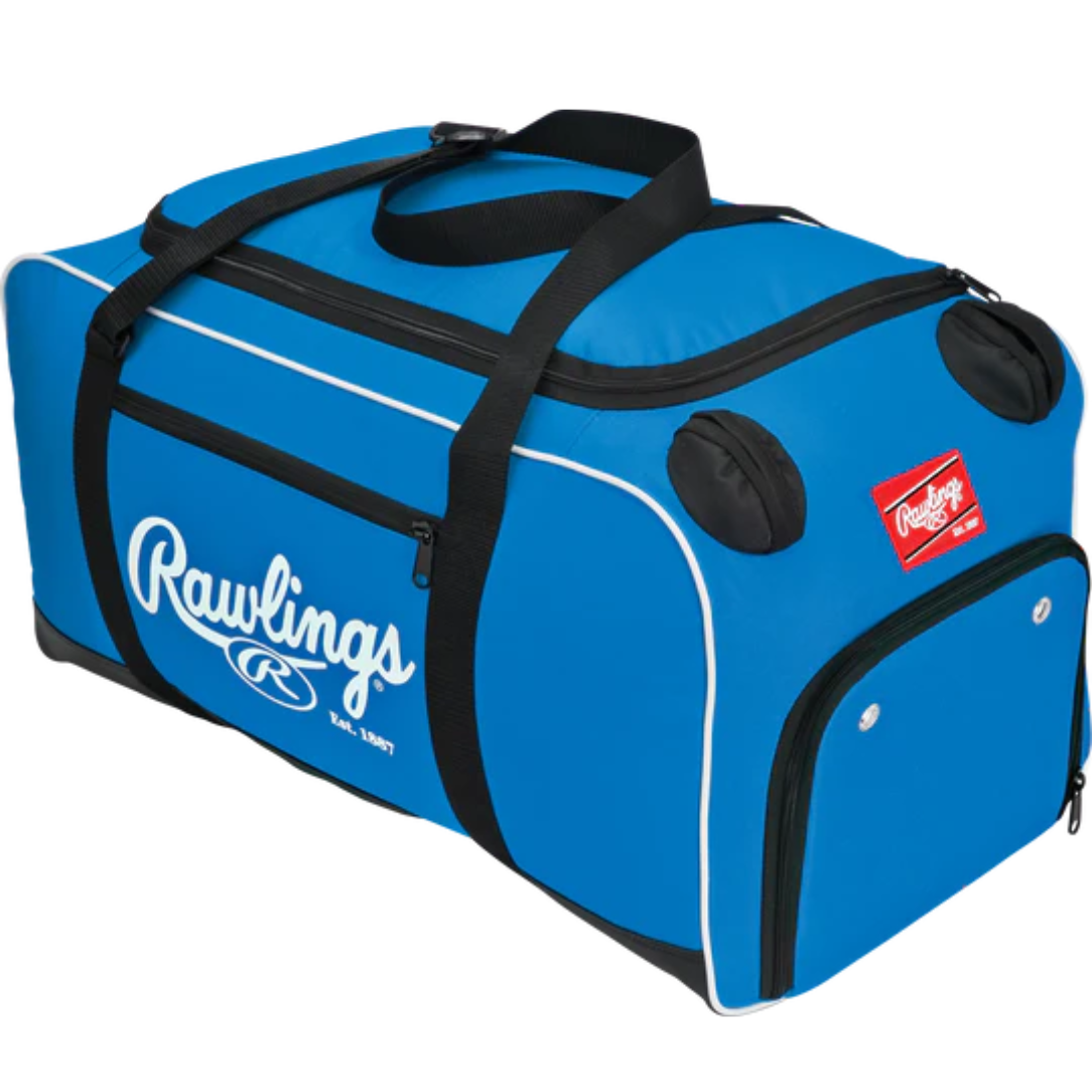 Rawlings Covert Duffle Bag - Large Sports Gym Bag for Baseball, Football & Travel - Water-Resistant Durable Athletic Gear for Men & Women - Perfect for Gym, Workouts & Weekend Getaways