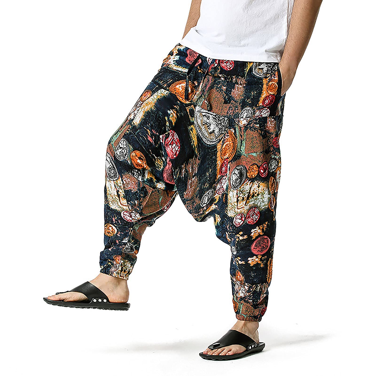 **Men's Lightweight Slim Fit Cargo Pants - Outdoor Hiking, Work & Casual Trousers for Sports & Travel | Durable & Comfortable**