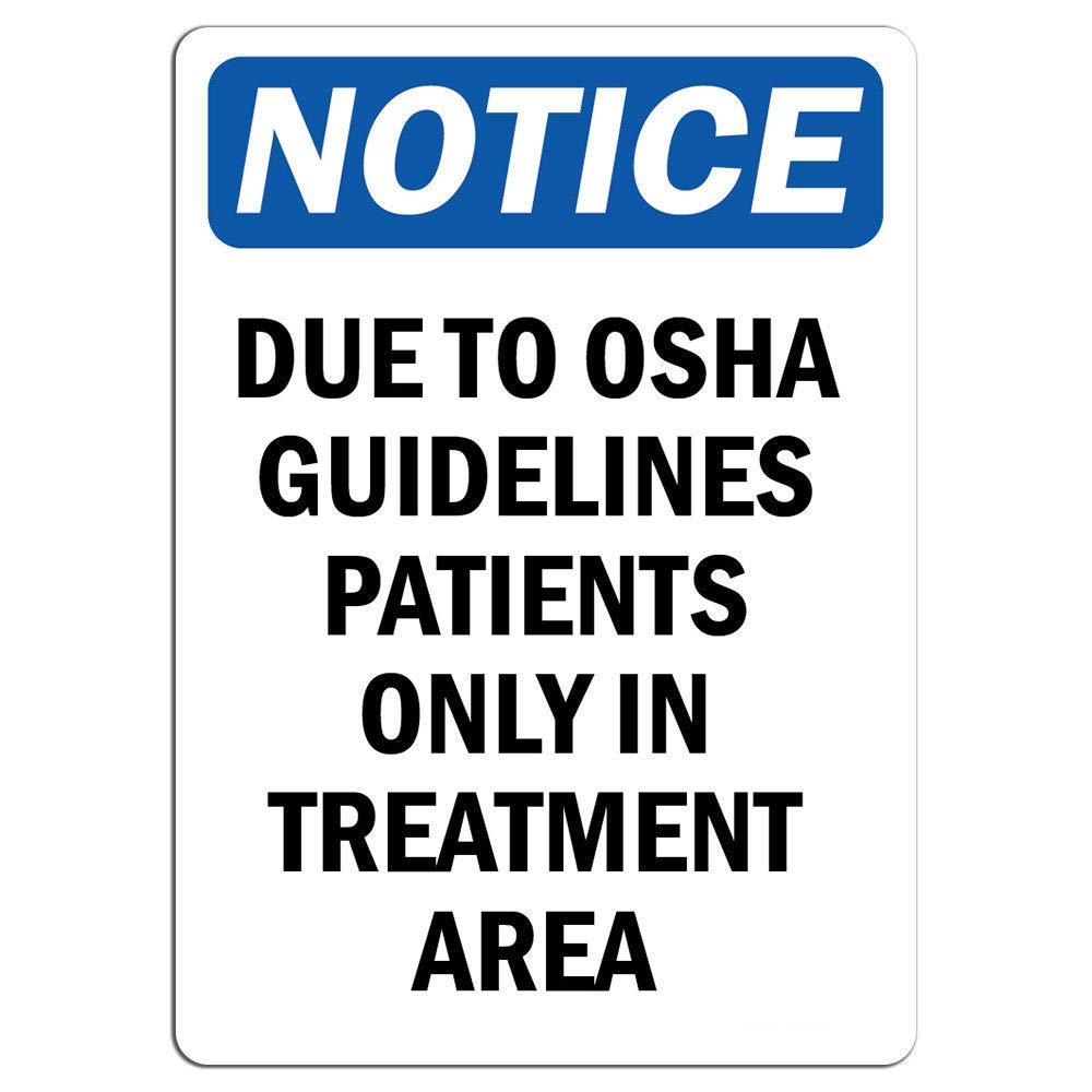 Vinyl Safety & Warning Stickers Bundle - 3 Pack (13