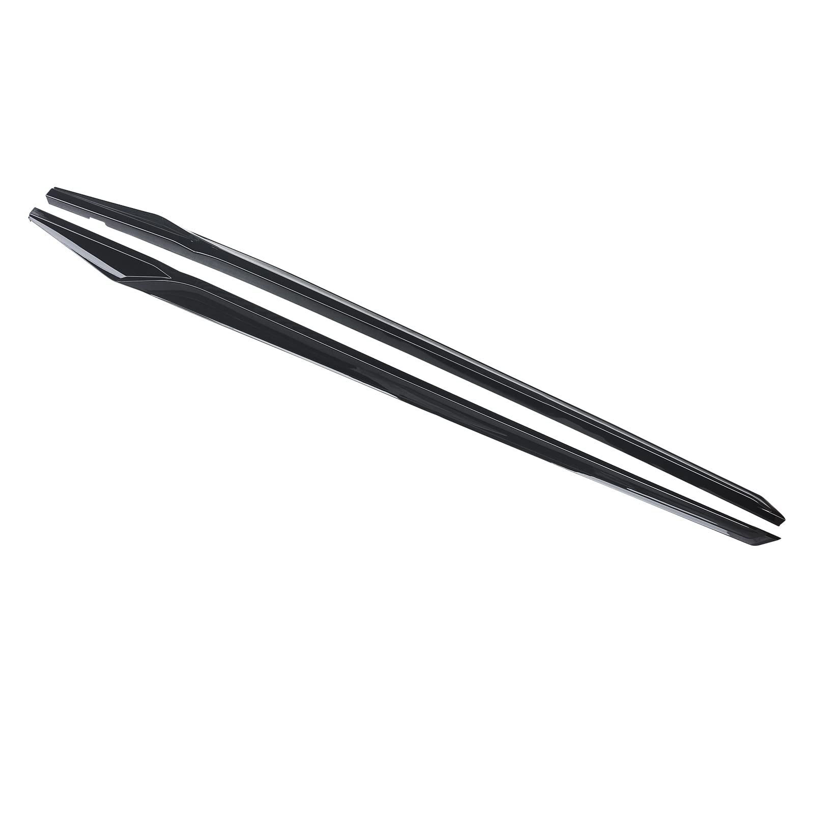 NINTE Side Skirt for 2022-2024 Honda Civic Sedan 4 Door - Gloss Black Rocker Panel Extension & Protector - Enhances Style & Protects Vehicle from Road Debris - Perfect for Car Enthusiasts & Daily Commuters