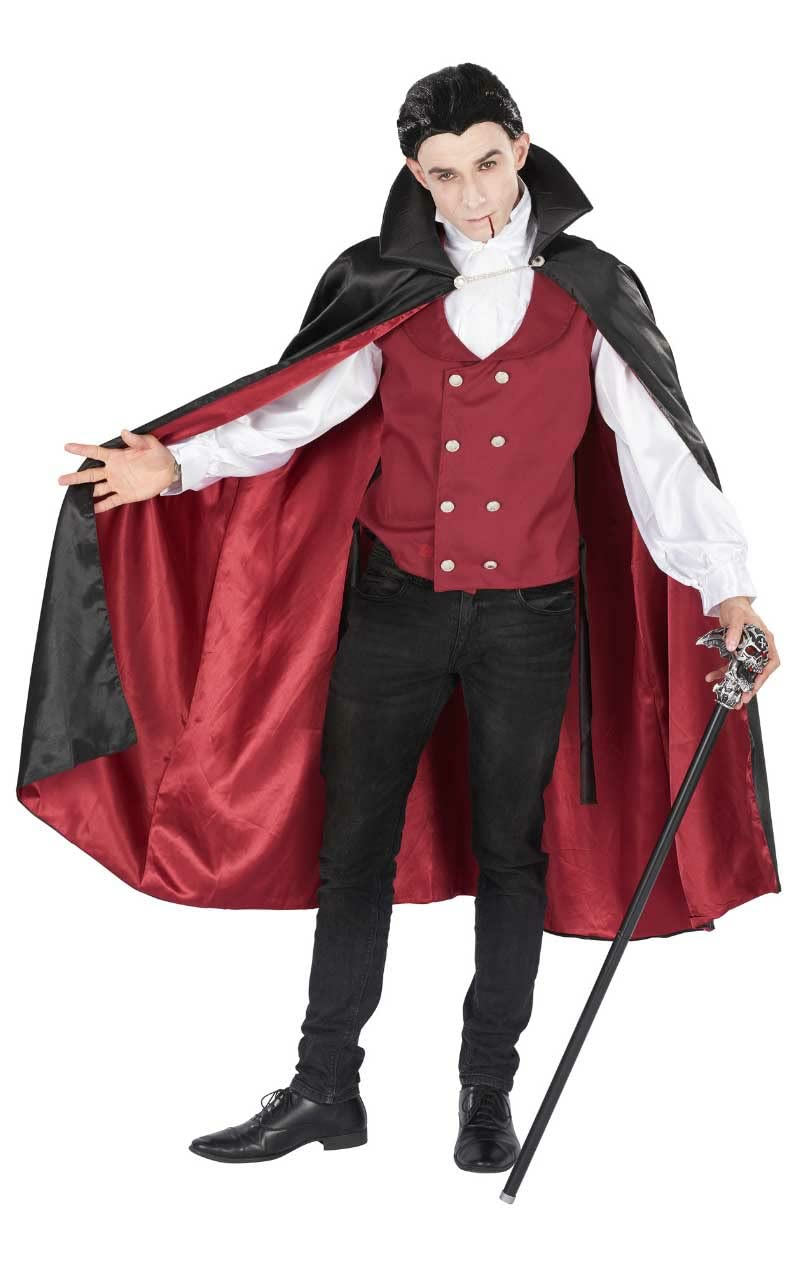 Sexy Red Vampire Costume for Adults - One Size Fits Most | Perfect for Halloween, Cosplay & Themed Parties