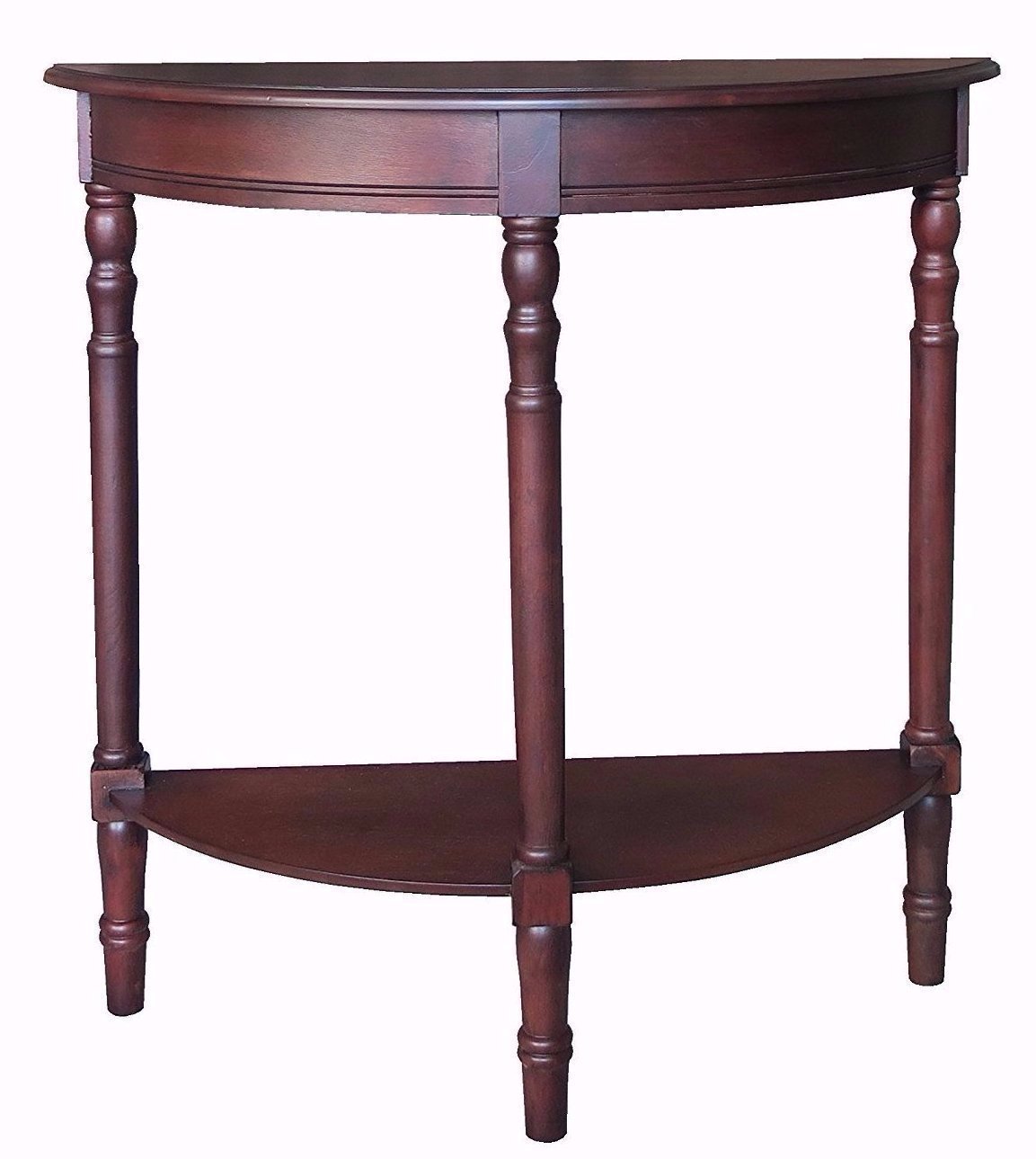 Salem Accent Half Table - 6 Stylish Finish Options | Perfect for Entryway, Living Room & Bedroom Decor
