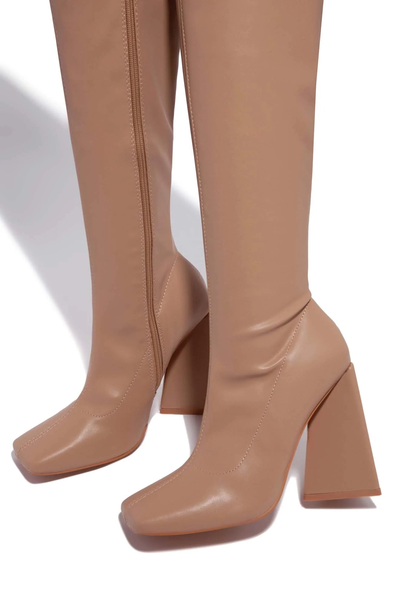 Perry Boots Women's Nude Ankle Boots - Comfortable & Stylish for Casual Wear, Office, and Date Night