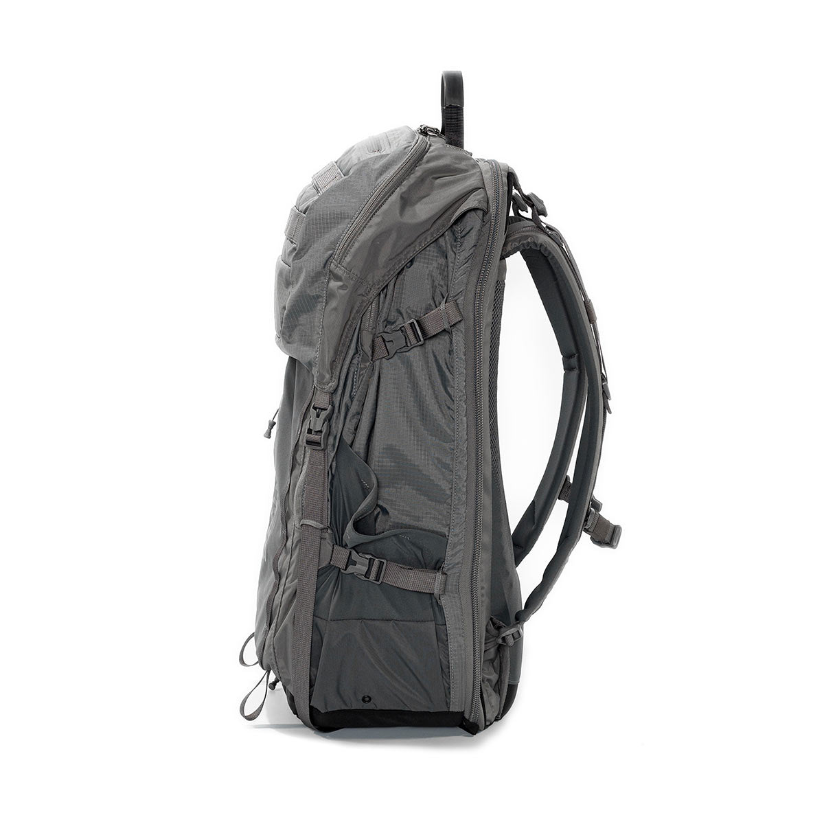 Atlas Adventure Medium Backpack - Lightweight Hiking Daypack for Men & Women, Water-Resistant Gray Backpack for Travel, Camping & Outdoor Activities