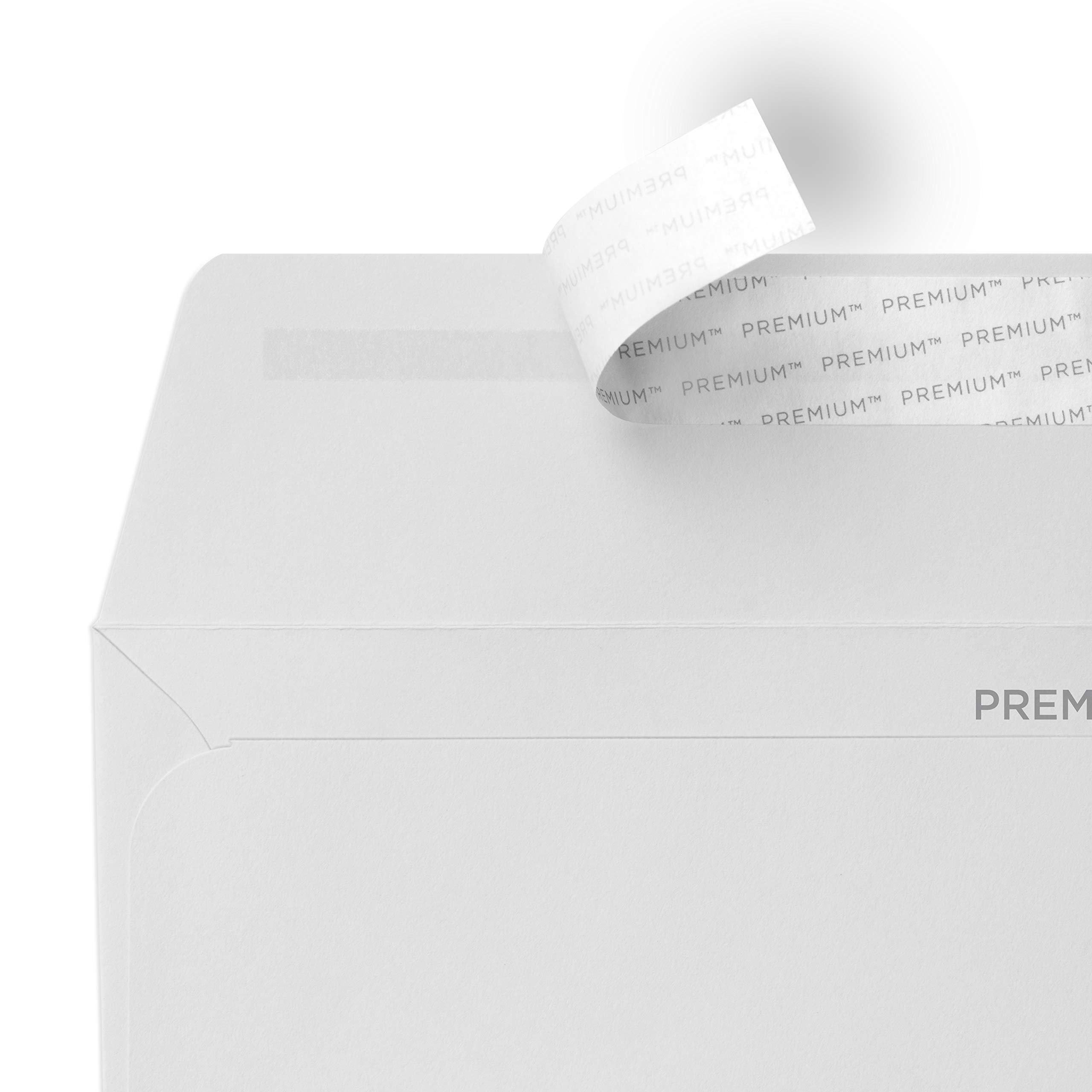 Premium Business DL 110 x 220 mm 120 GSM Peel & Seal Wallet Envelopes (31882) Ice White Wove - Pack of 500 for Mailing, Invoices, Documents & Business Correspondence