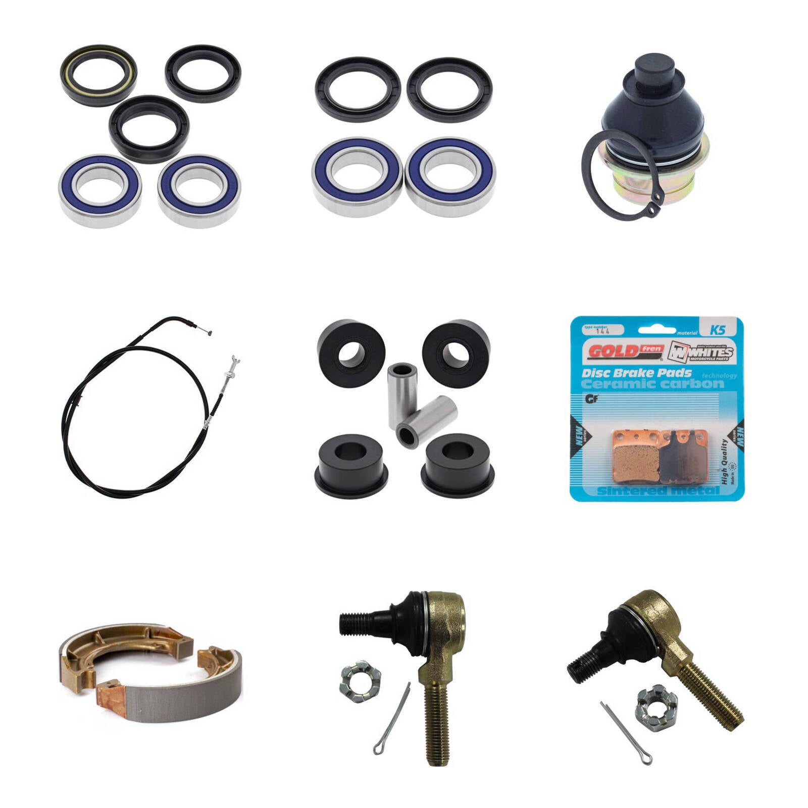 Refurbished ATV Kit for Suzuki LTA400F & LTF400F Eiger 4WD (2005-2007 Models) - Complete Restoration Parts for Off-Road Adventures