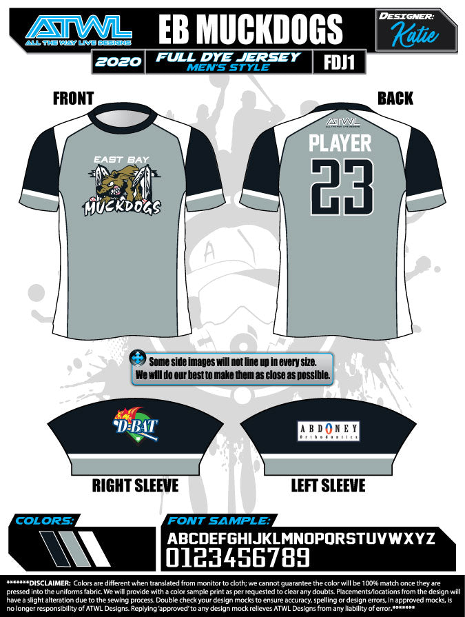 East Bay Spring 2020 Baseball Jerseys - Custom Team Uniforms for Youth & Adult Baseball Leagues - Perfect for Games, Practices & Tournaments