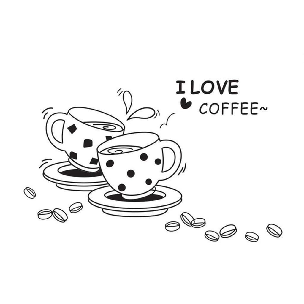 Celendi 3D Wall Art Stickers - Love & Home Decor, Removable Decals for Bathroom, Kitchen, Coffee Shop - Perfect for Home, Office & Commercial Spaces