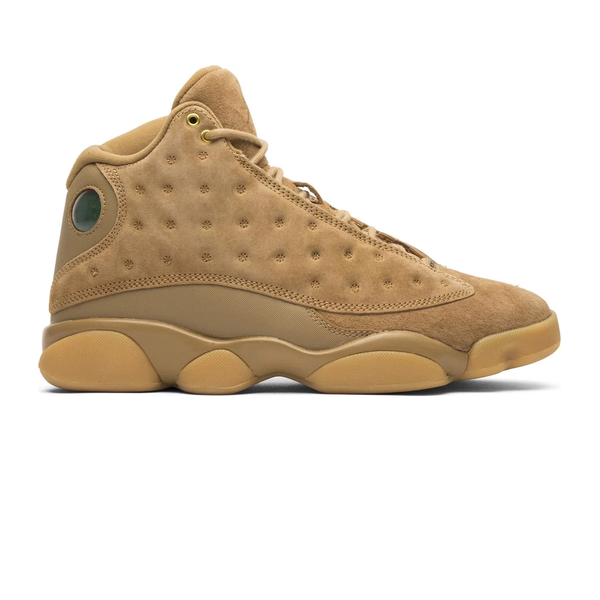 Air Jordan 13 Retro 'Wheat' Basketball Shoes (2017 Release) - Men's High-Top Sneakers for Casual Wear & Street Style