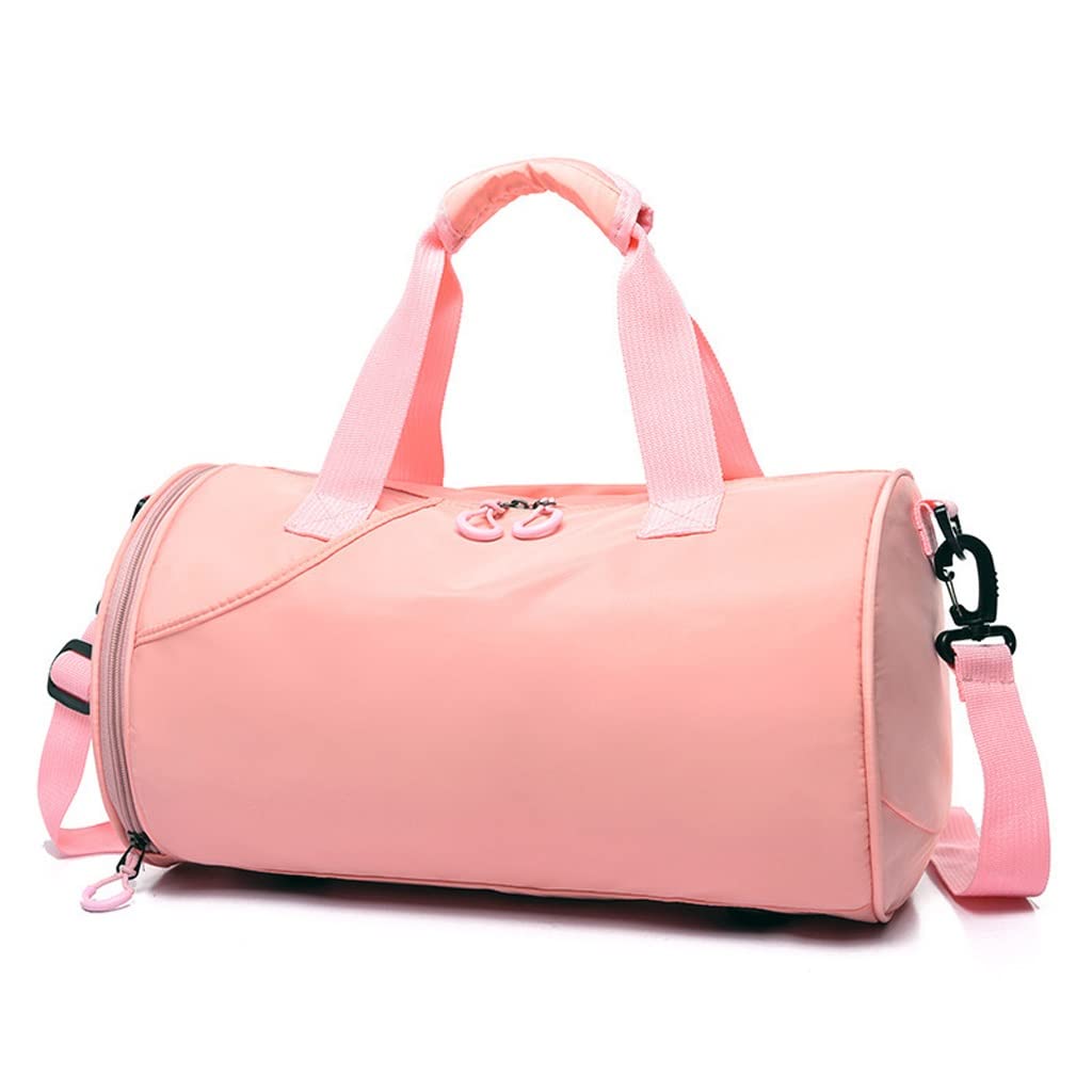 Waterproof Yoga Gym Bag for Women - Crossbody Sports Handbag with Shoe Compartment (Black, 38x22x22cm) - Perfect for Fitness, Travel & Workout Storage