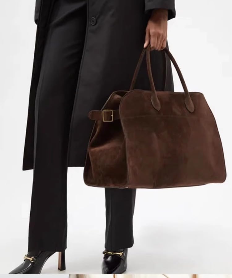 Stylish Large Margaux Leather Handbag for Women - Perfect for Work, Travel & Everyday Use