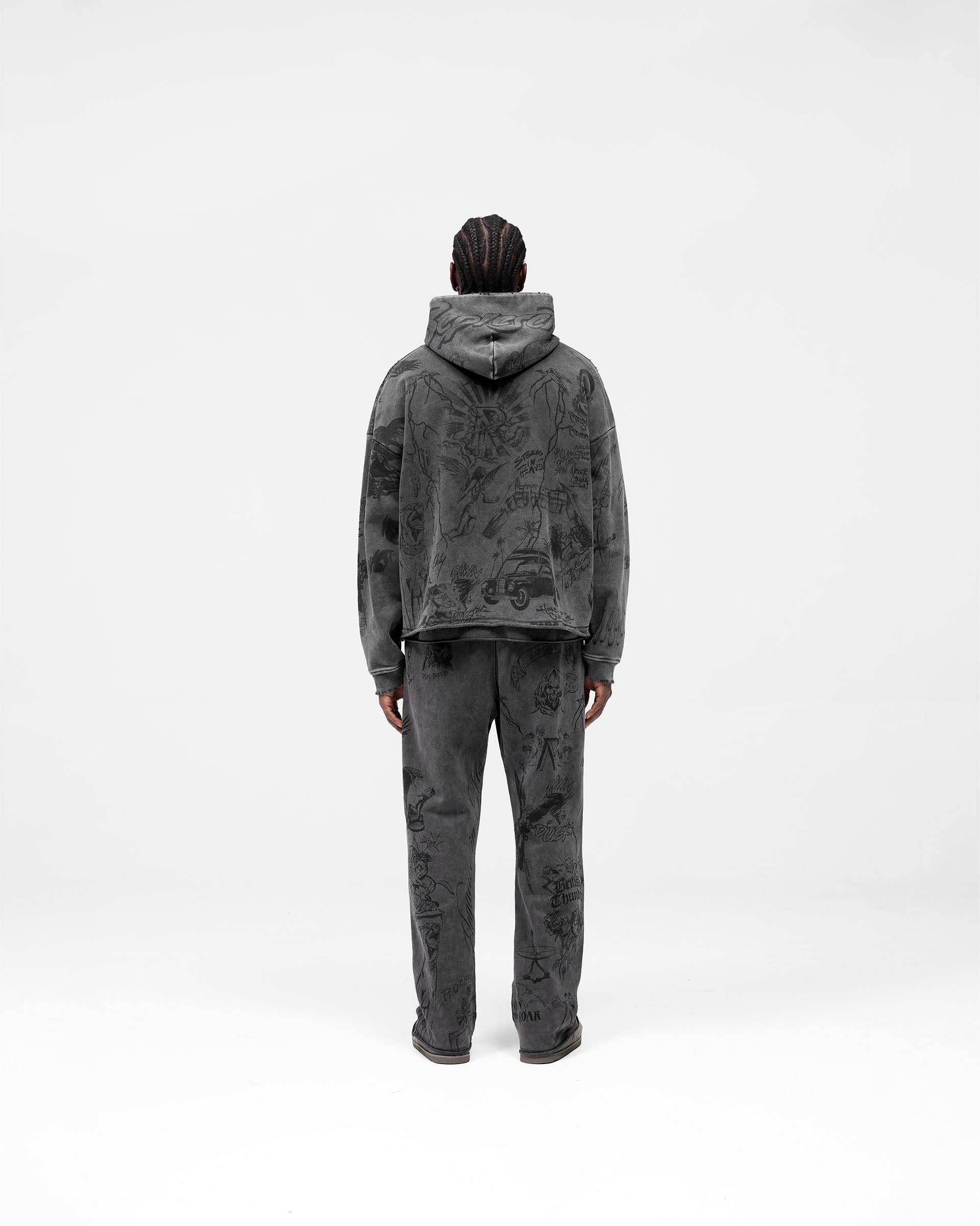 Legacy Vintage Grey Hoodie - Soft Cotton Pullover for Men & Women | Cozy Casual Wear for Fall & Winter Outfits