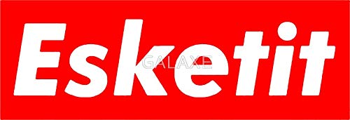 LA STICKERS ESKETIT - Premium Vinyl Decal Stickers for Cars, Trucks, Laptops, Phones & Walls - Waterproof & UV Resistant - Perfect for Personalizing Vehicles, Electronics & Home Decor