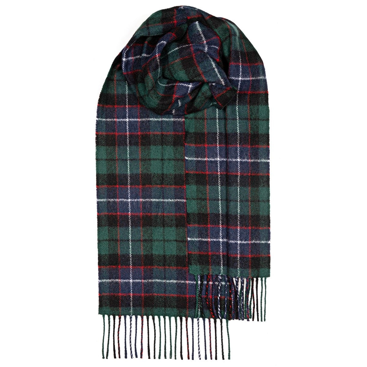Mitchell Modern Tartan Scarf - Premium Wool Plaid Wrap for Men & Women - Perfect for Winter Fashion, Office Wear & Outdoor Activities