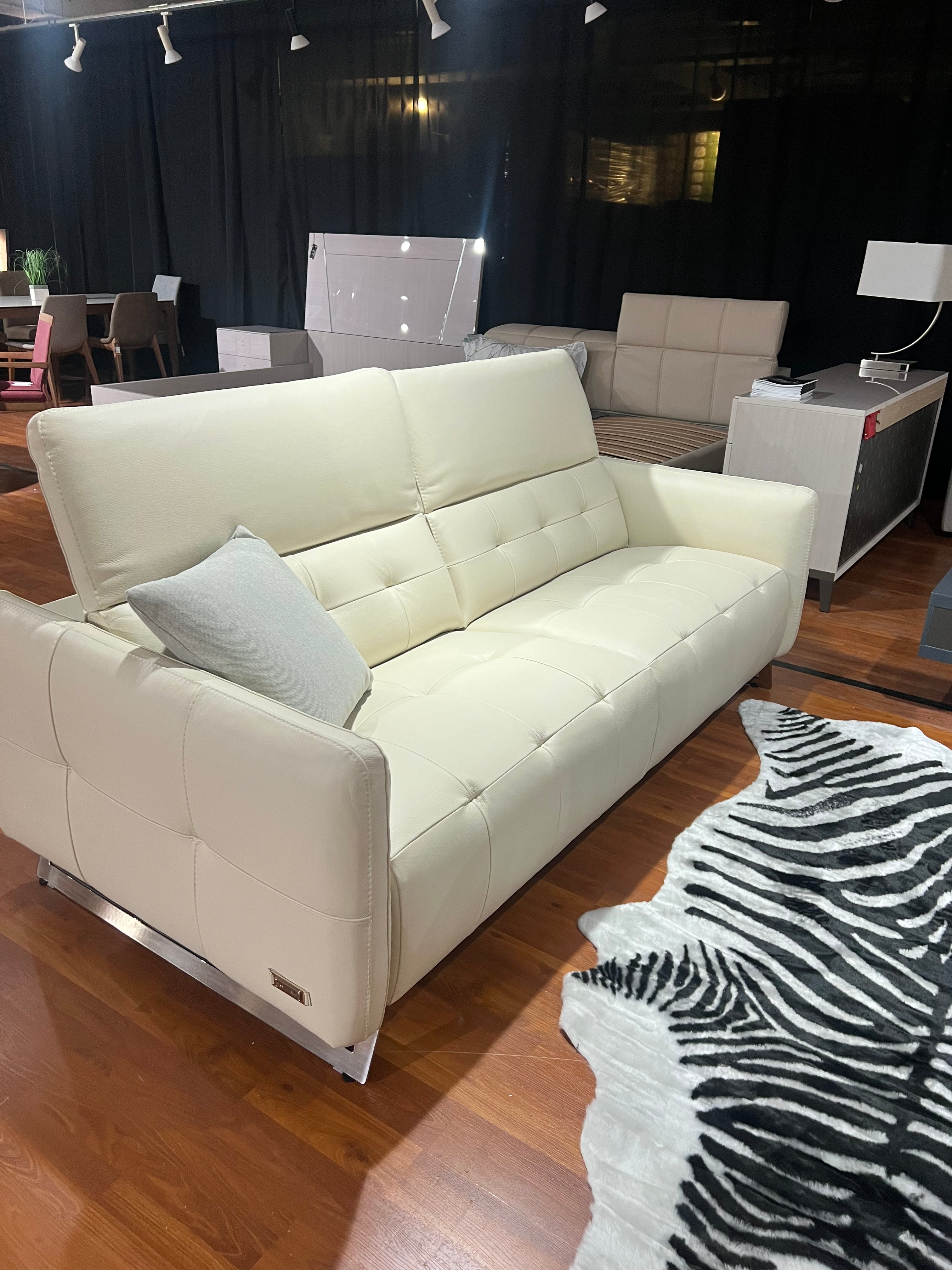 Estro Milano New Triumph Leather Sofa - Premium Italian Leather Living Room Sofa for Modern Home Decor | Perfect for Living Rooms, Lounges & Offices