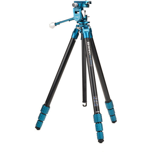 Benro SuperSlim Aluminum Series 0 Tripod with PHVF2 Flip Head - Compact Lightweight Travel Tripod for DSLR Cameras - Perfect for Photography, Vlogging & Outdoor Adventures
