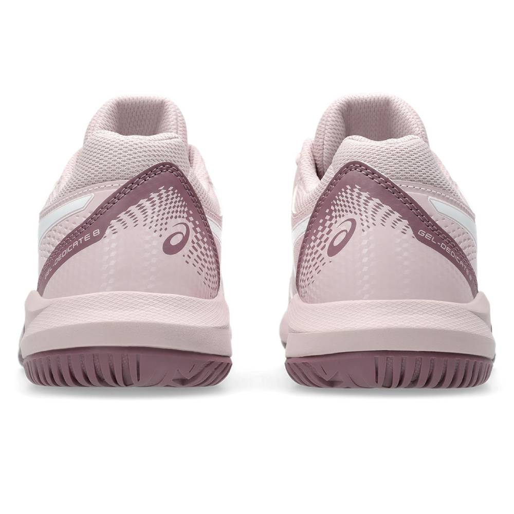 ASICS Gel Dedicate 8 Women's Tennis Shoes - Lightweight Stability Court Shoes for Women (Watershed Rose/White) | Perfect for Tennis, Pickleball & Casual Wear