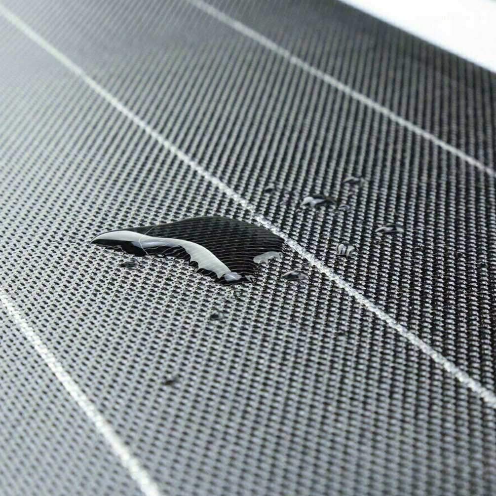 100W Solar Power System Kit - 1x100 Watt Flexible Solar Panel with 20A Charge Controller & Cables for 12V Battery Charging | Perfect for Yachts, Boats, RVs, Cabins, Off-Grid Living & Outdoor Adventures