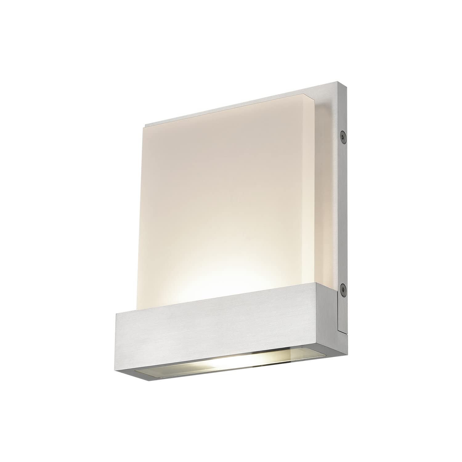 Kuzco Lighting WS33407-BN Modern LED Wall Sconce in Brushed Nickel Finish - Perfect for Bedroom, Hallway & Living Room Lighting