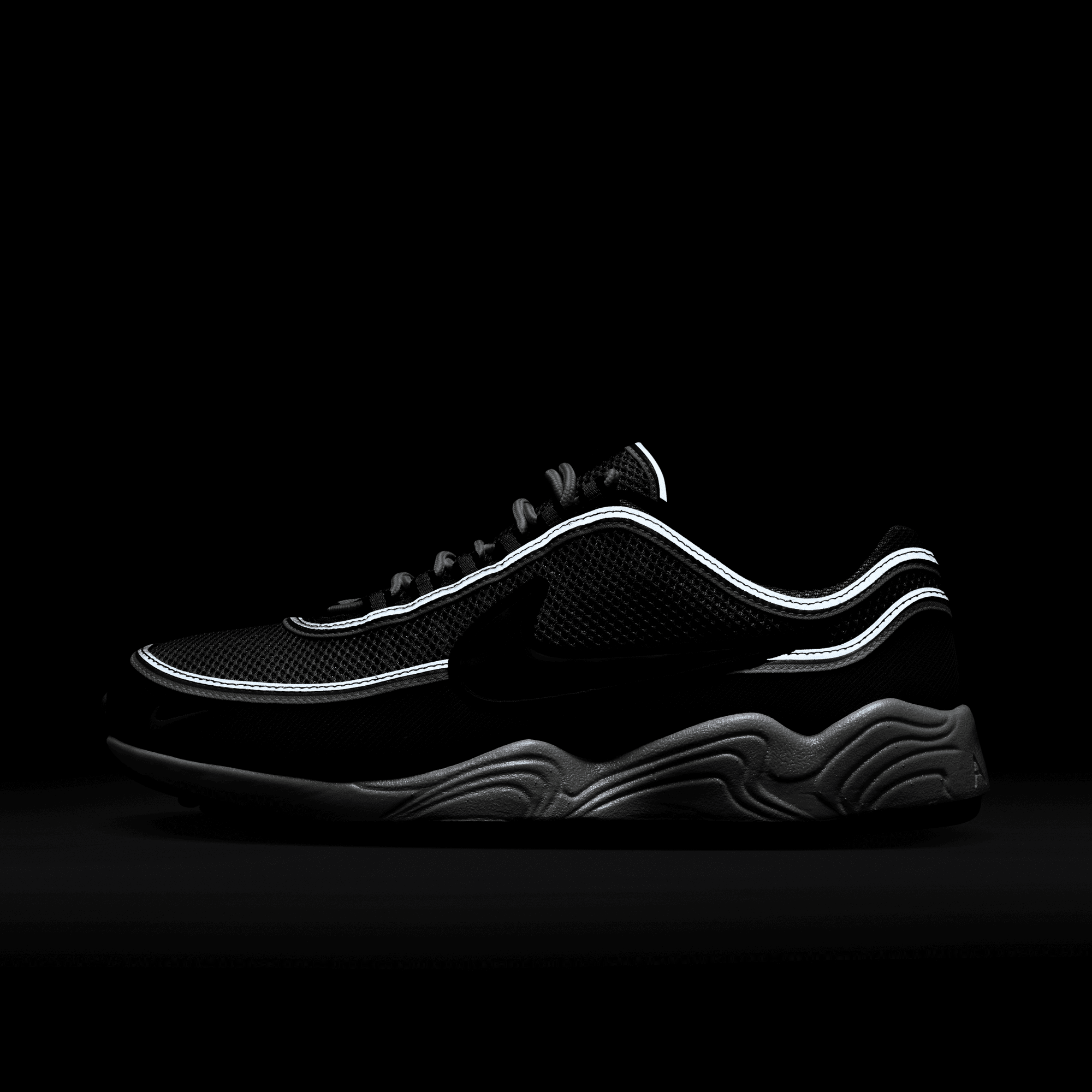 Nike Air Zoom Spiridon Sport Running Shoes - Men's Red Retro Sneakers for Jogging, Gym & Casual Wear