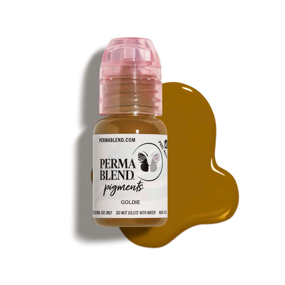 Perma Blend Blondes Set Goldie - Professional Hair Color Kit for Blonde Shades | Perfect for Salon Use & At-Home Hair Coloring