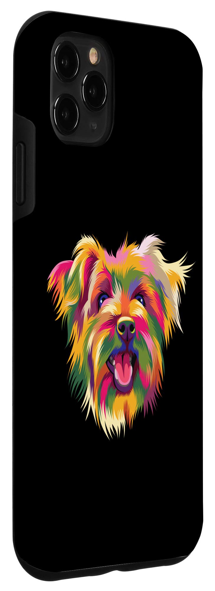 iPhone 11 Pro Max Case - Yorkshire Terrier Pop Art Design, Cute Yorkie Dog Phone Cover - Perfect Gift for Dog Lovers & Yorkie Owners (Fits Work, Travel, Daily Use)