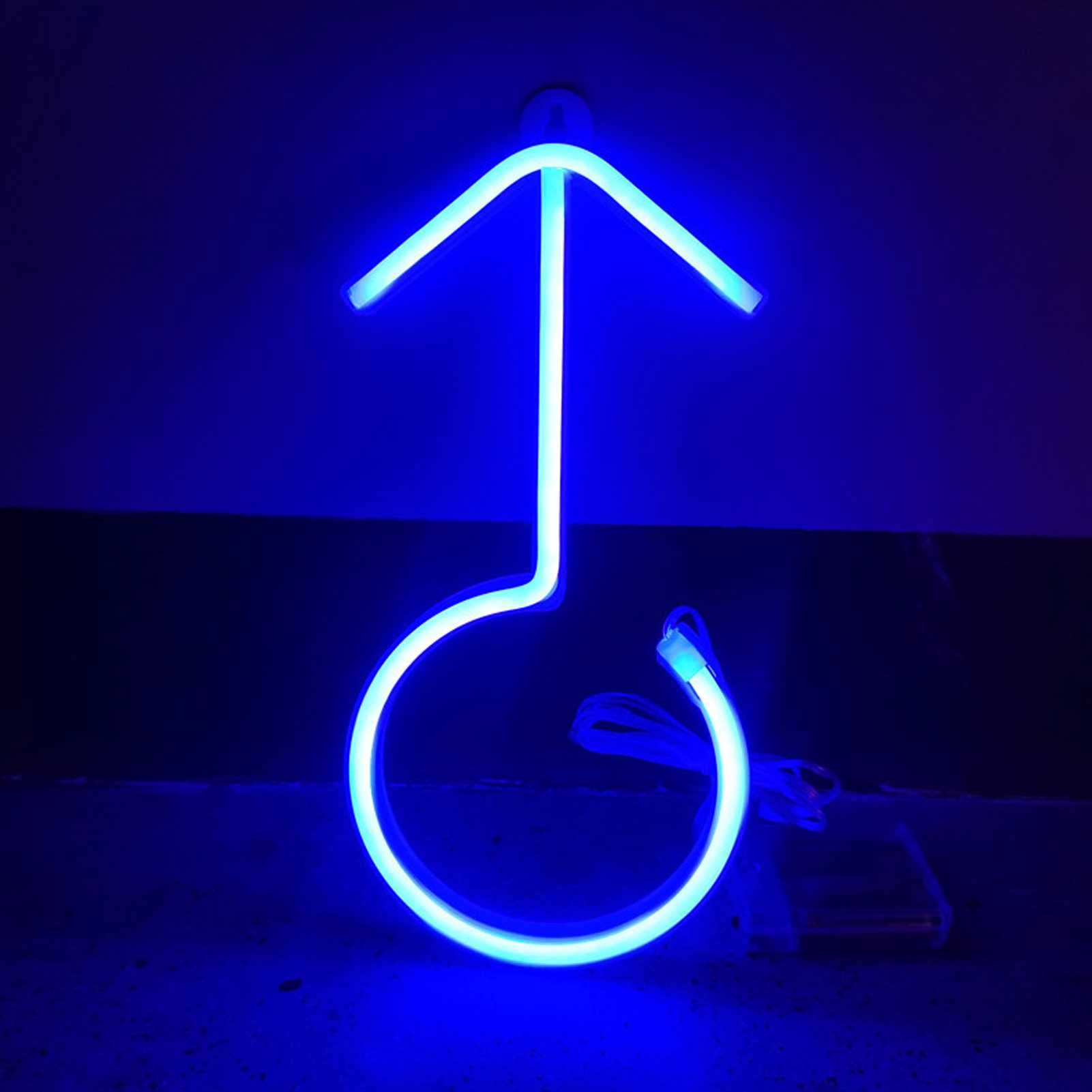 Xiaoki LED Neon Sign - Gender Symbol Wall Decor, Custom Neon Lights for Home, Bar, Party, Wedding & Christmas | Perfect for Living Room, Bedroom & Night Light