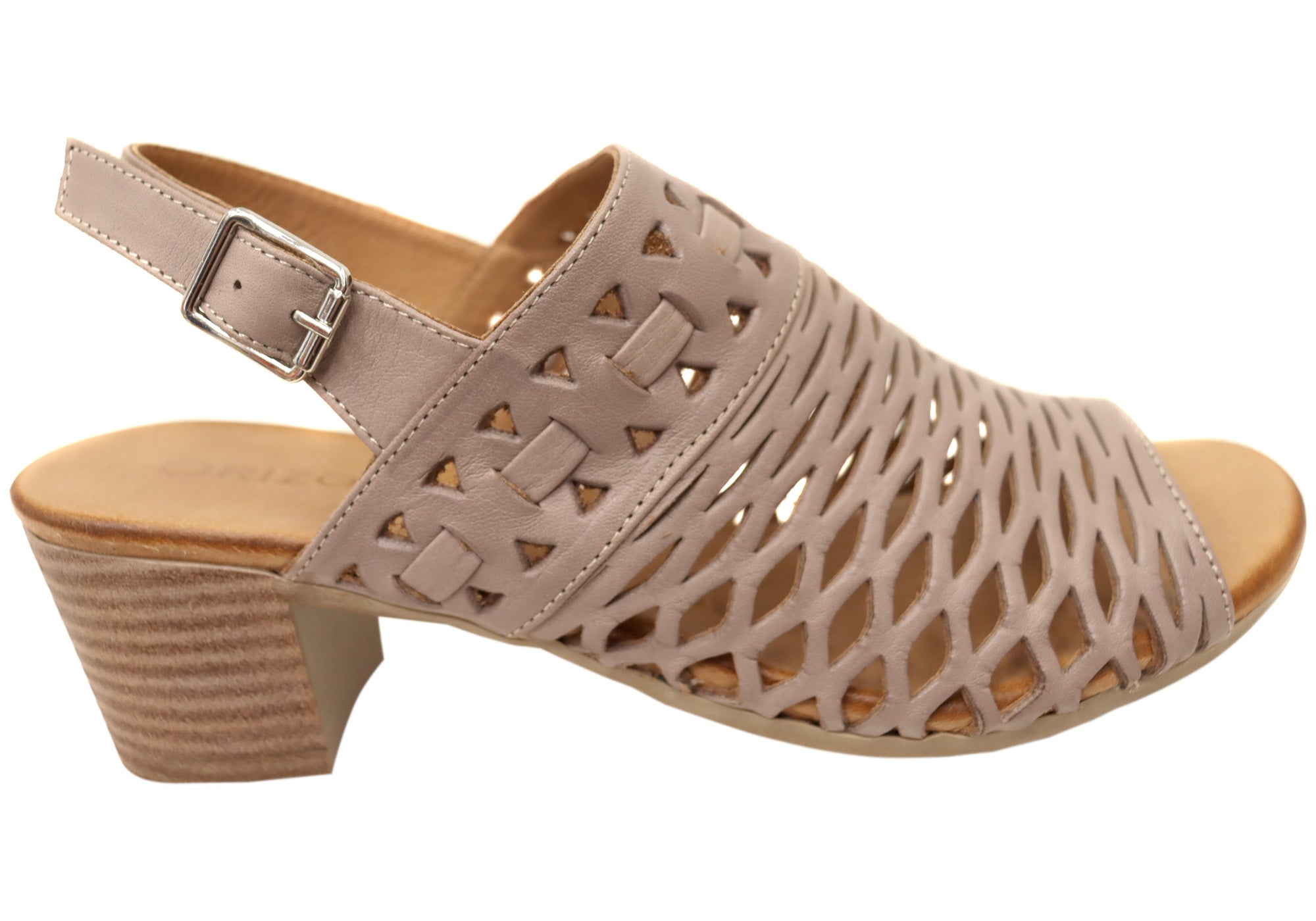 Orizonte Maxeen Women's Comfortable European Leather Sandals - Stylish & Breathable for Summer, Travel & Casual Wear
