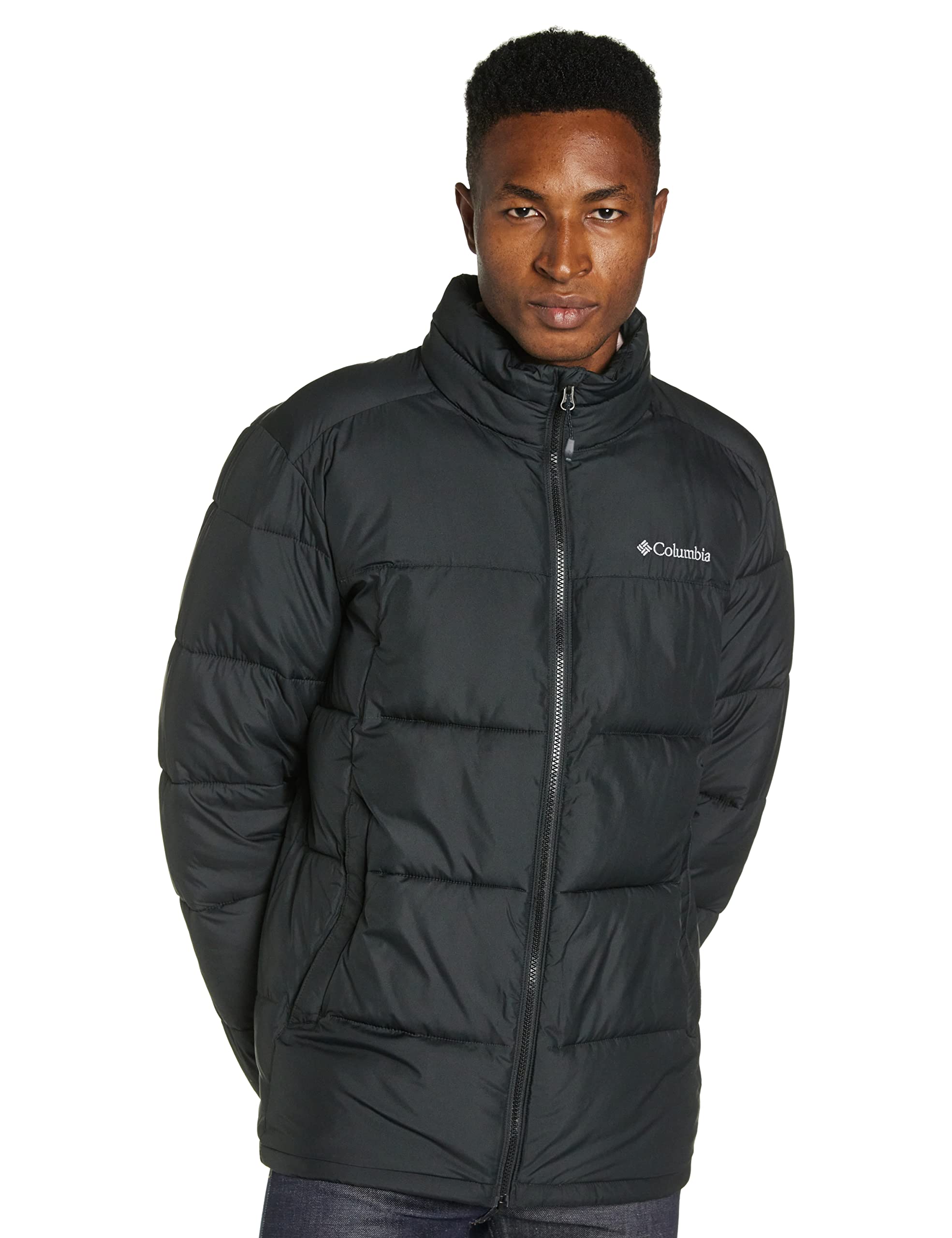 Columbia Men's Pike Lake Jacket - Waterproof Rain Jacket for Hiking & Outdoor Activities | Lightweight Windbreaker with Omni-Tech Protection