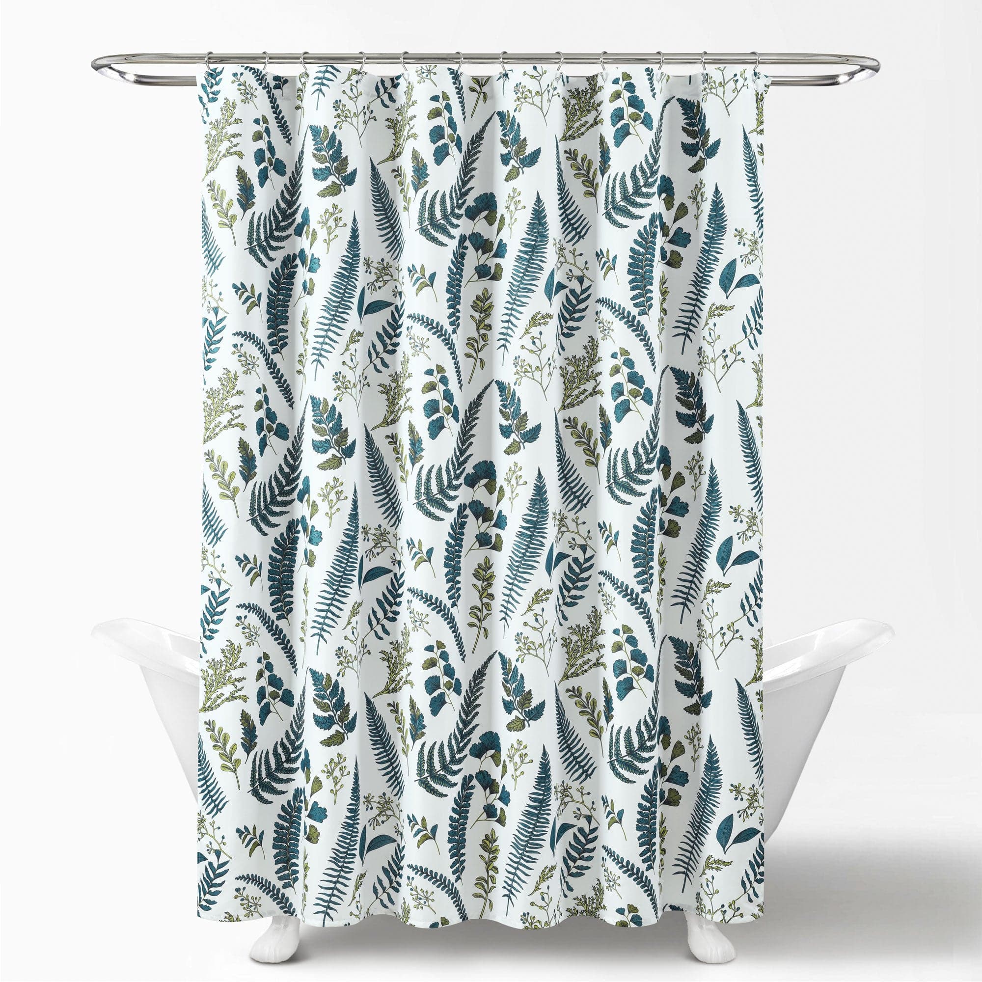 Devonia All Over Print Shower Curtain - Waterproof Bathroom Decor for Modern Homes, Perfect for Bathrooms, Showers, and Spa-Like Retreats