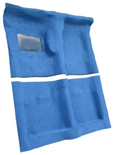 ACC Automotive Carpet - Premium 80/20 Loop Floor Mat for 1968-1970 Plymouth Road Runner (508 Turquoise/Aqua) | Perfect Fit for 4-Speed Manual Transmission | Classic Car Restoration & Interior Upgrade