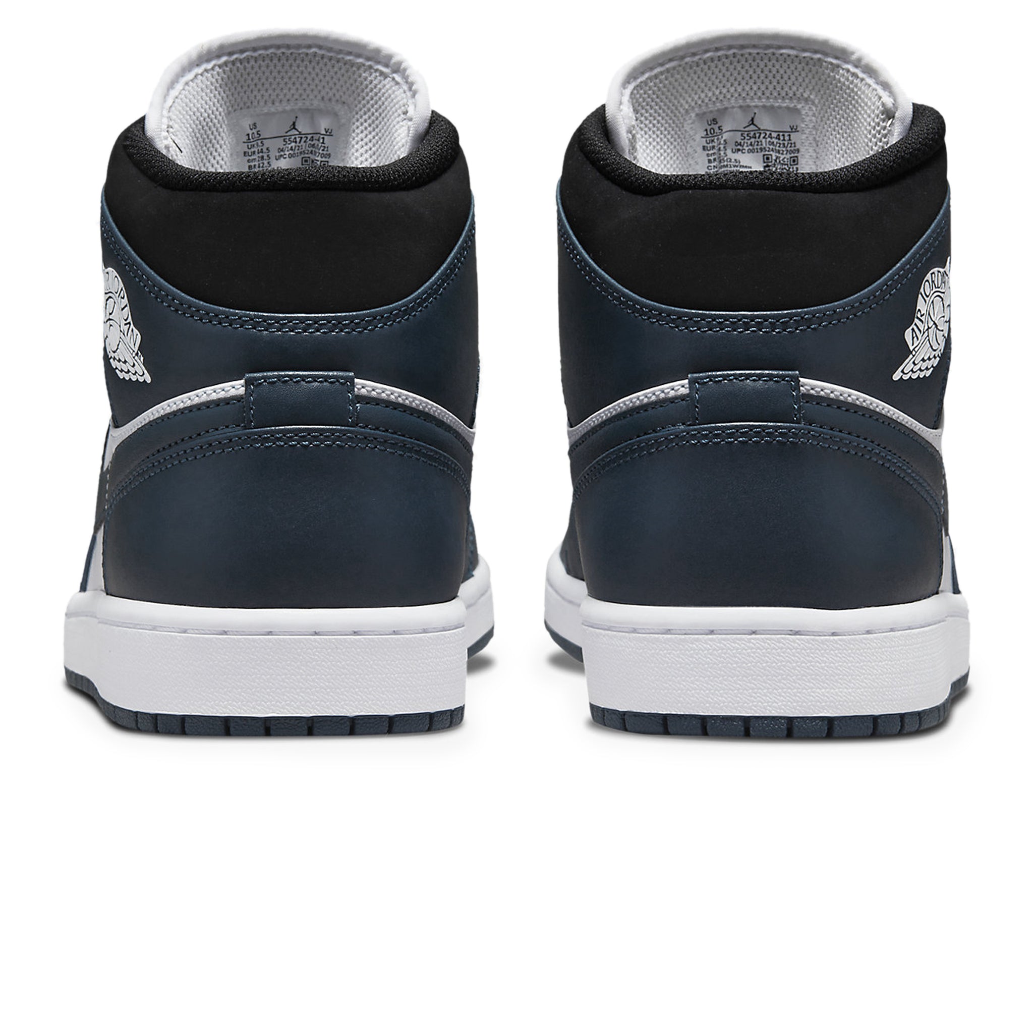Air Jordan 1 Mid Dark Teal Basketball Shoes for Men - Retro High-Top Sneakers with Cushioned Comfort - Perfect for Streetwear, Casual Outfits & Basketball Games