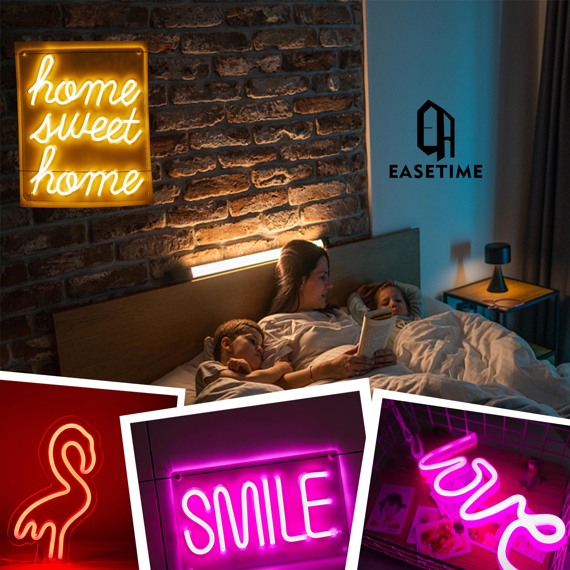 Vibrant USB-Powered Neon LED Wall Sign - Aesthetic Room Decor for Bedroom, Bar & Party | Perfect for Valentine's Day & Home Decoration