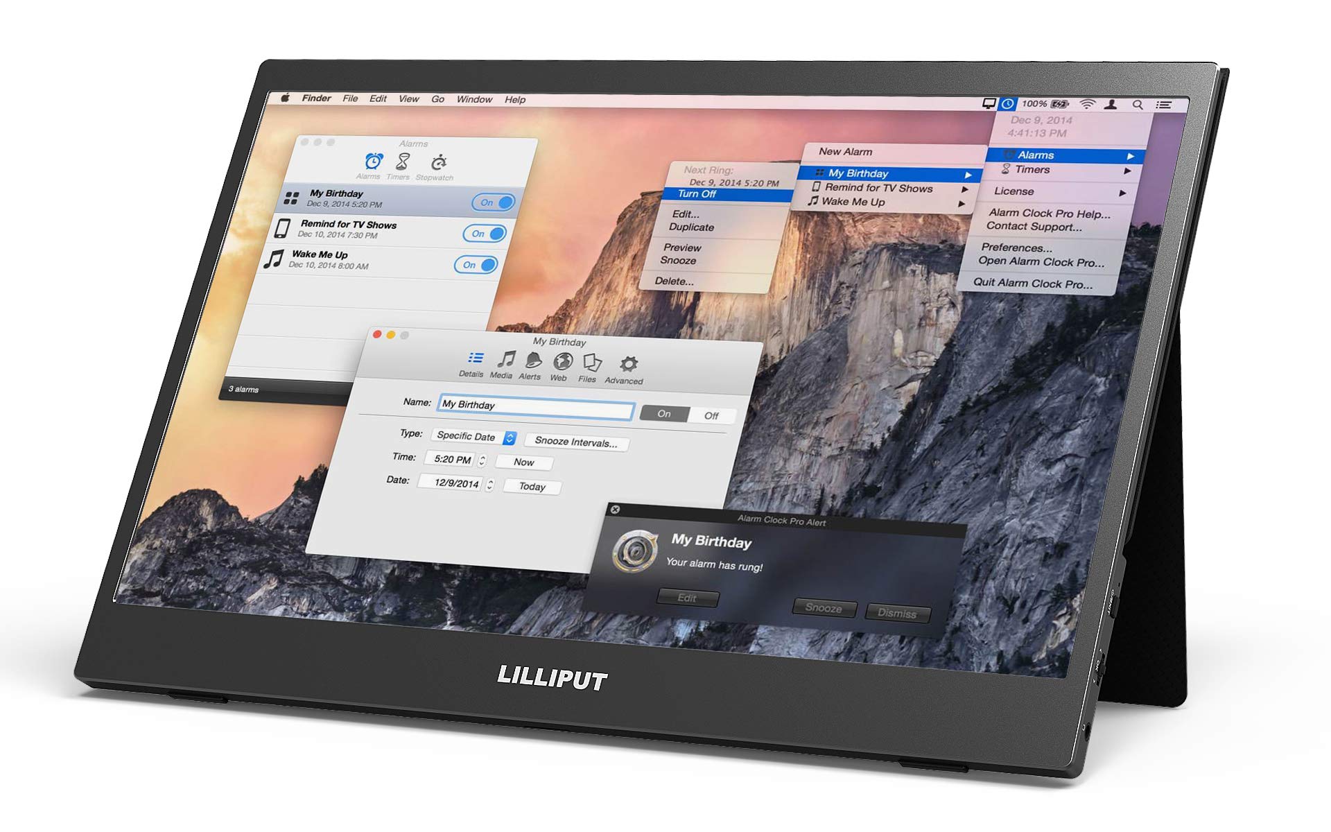 LILLIPUT UMTC-1400 14 Inch 4K Ultra HD HDMI USB-C Portable Monitor - 1920x1080 Resolution for Gaming, Photography & Office Work