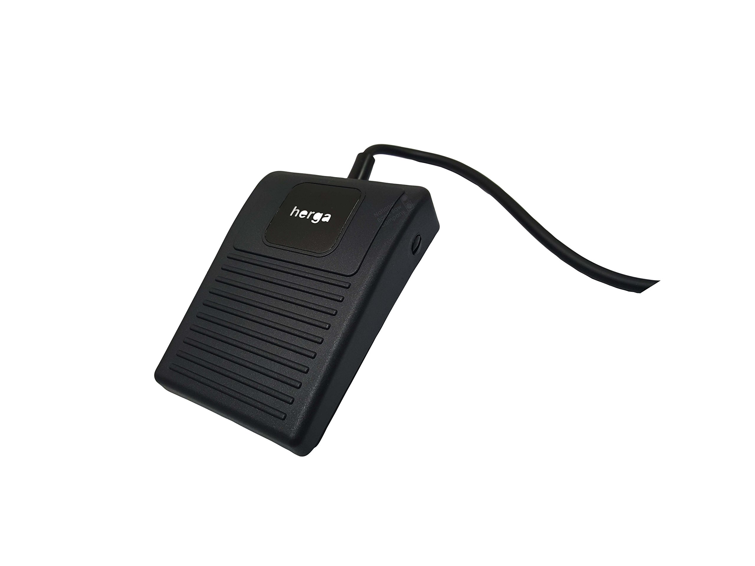 Pneumatic Foot Switch with Male Coupling 7' AIR Tube - Heavy Duty Air Control Pedal for Industrial Machinery, Automotive Repair & Workshop Tools