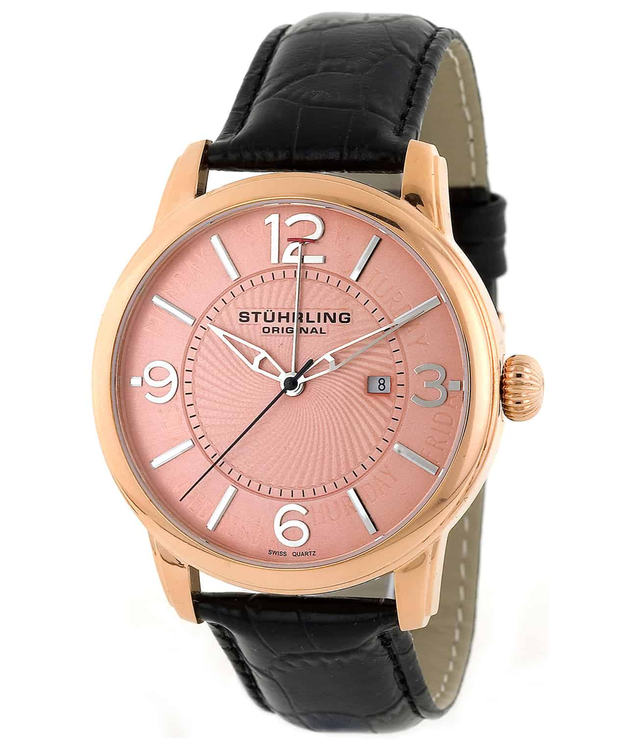 Fonzee 185 44mm Classic Men's Watch - Stylish Analog Wristwatch for Business, Casual & Formal Occasions