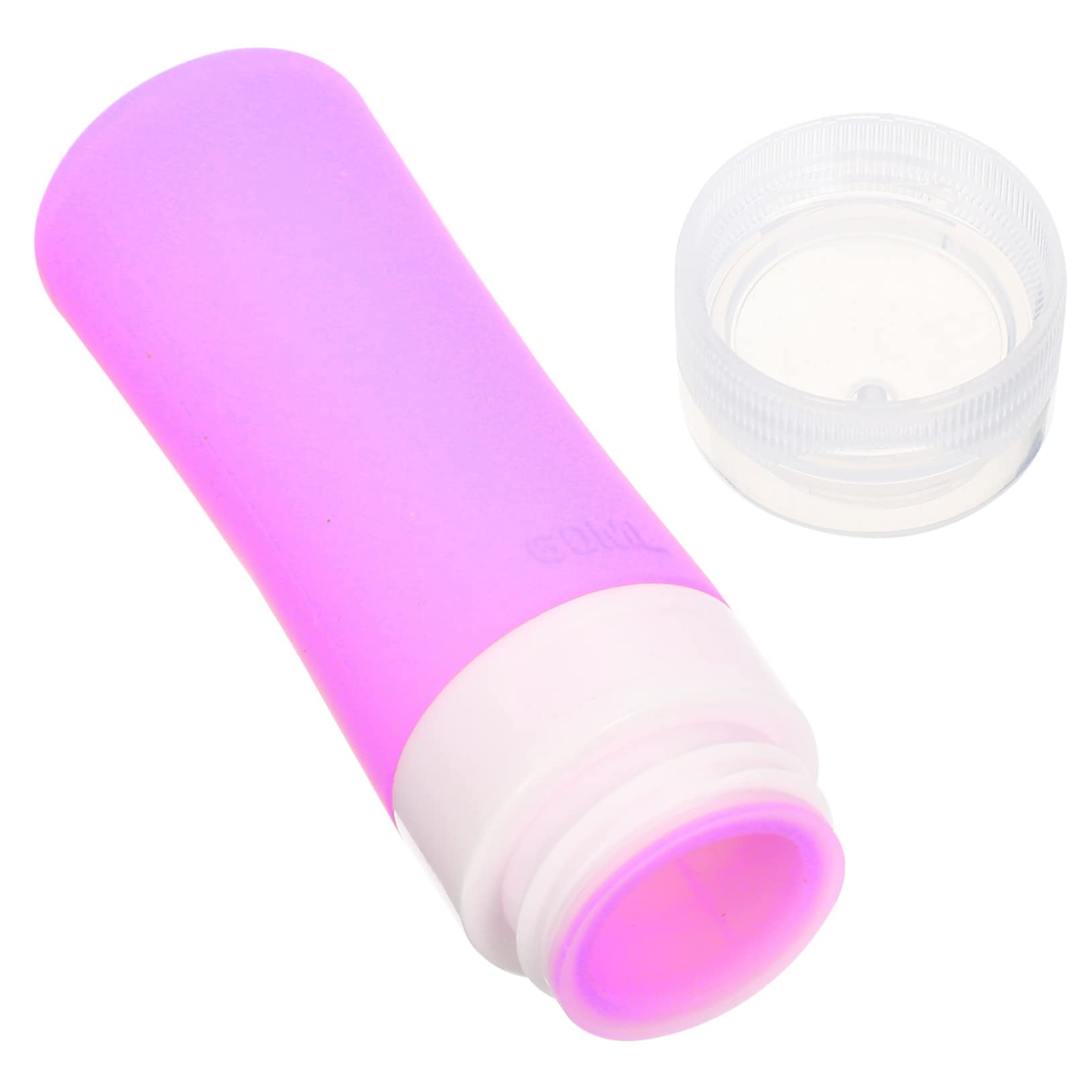 TOPBATHY Silicone Travel Bottles Set - Leak Proof Cosmetic Containers for Makeup, Lotion, Shampoo & Samples | Portable Toiletry Bottles for Travel, Gym, Camping & Daily Use