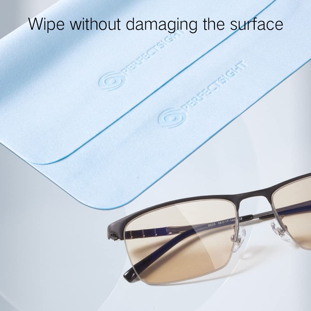 PERFECTSIGHT Hard Shell Eyeglasses Case - Durable Protective Glasses Holder for Kids, Women & Men - Cute Kawaii Style Eyewear Storage - Perfect for School, Travel, Work & Daily Use