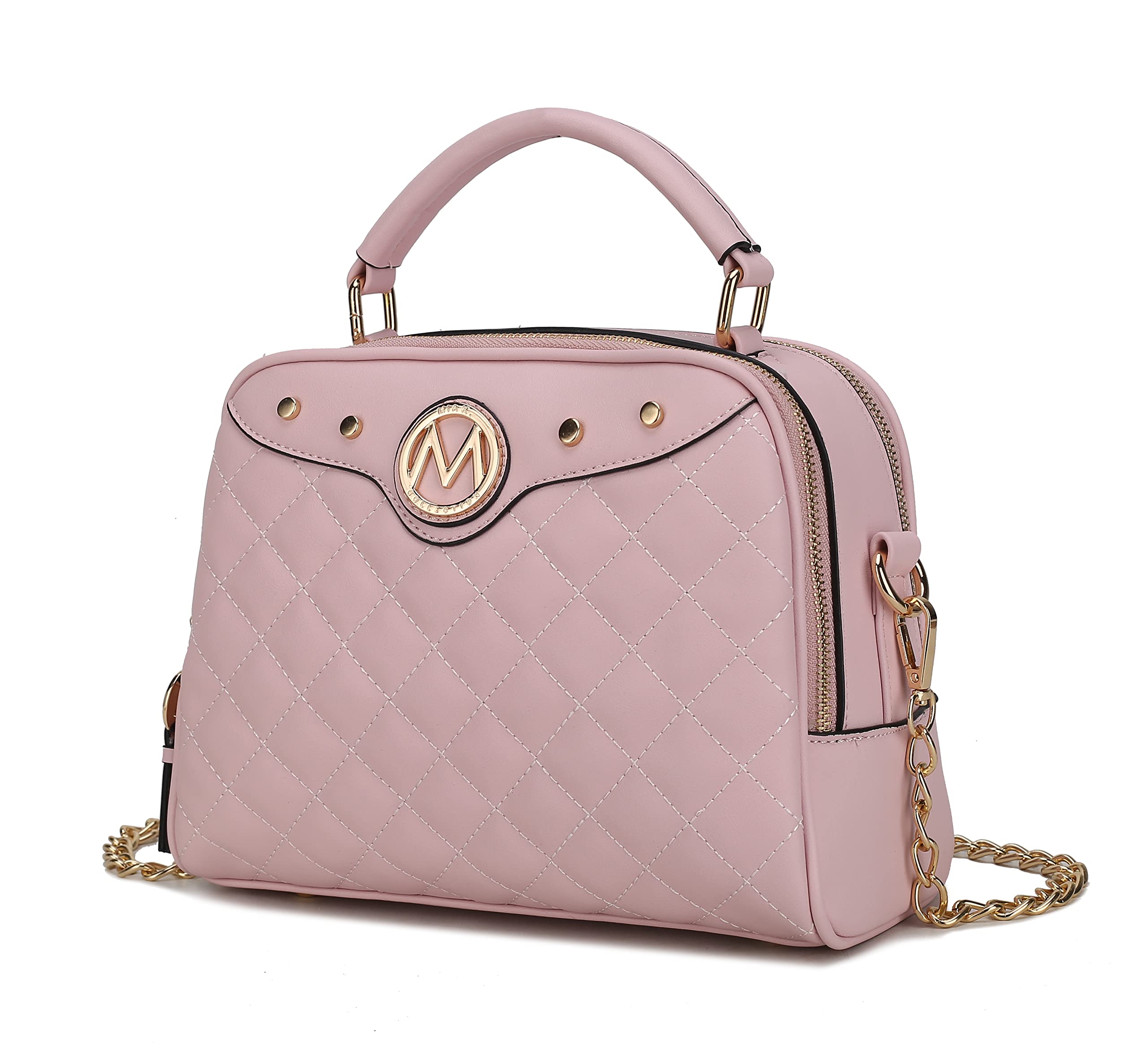 MKF Collection Women's Satchel Crossbody Handbag with Top Handle - Stylish Purse for Work, Travel & Everyday Use