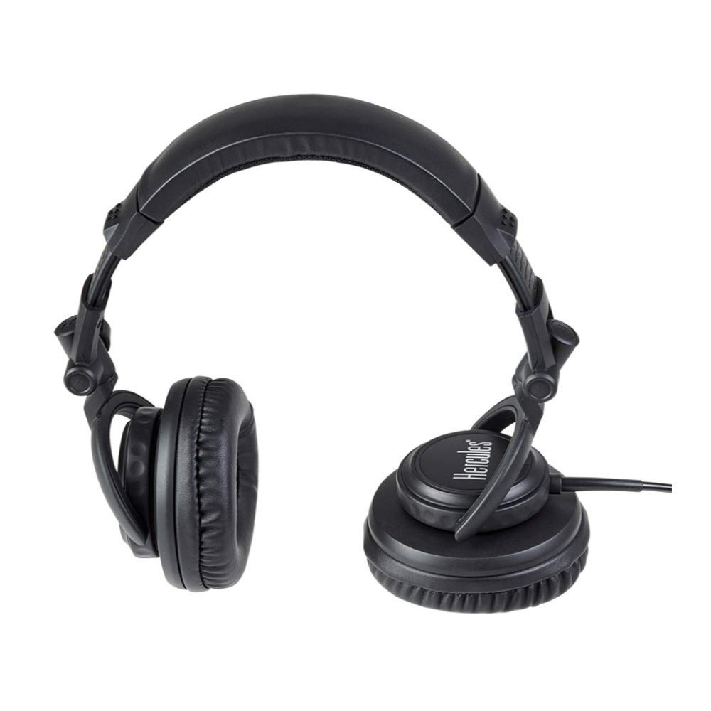 Hercules DJ Starter Kit - Professional USB DJ Controller with Serato DJ Lite Software, 15W Monitor Speakers & Noise-Isolating Headphones for Beginners | Perfect for Home Parties, Clubs & Live Performances