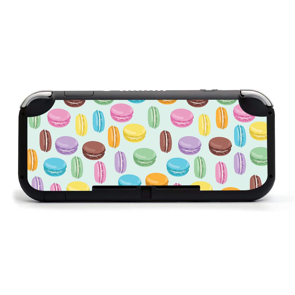 MightySkins Protective Vinyl Decal Wrap Cover for Nintendo Switch Lite - Macarons Design | Durable, Easy to Apply & Remove | Made in USA | Perfect for Gaming, Travel & Personalization