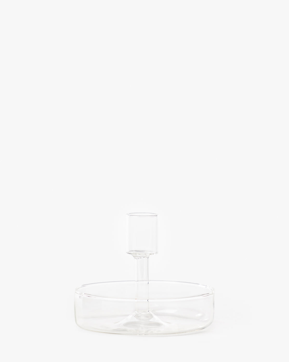Sofia Elegant Glass Candle Holder - Decorative Home Decor for Table Centerpiece, Wedding, Romantic Dinner & Relaxation